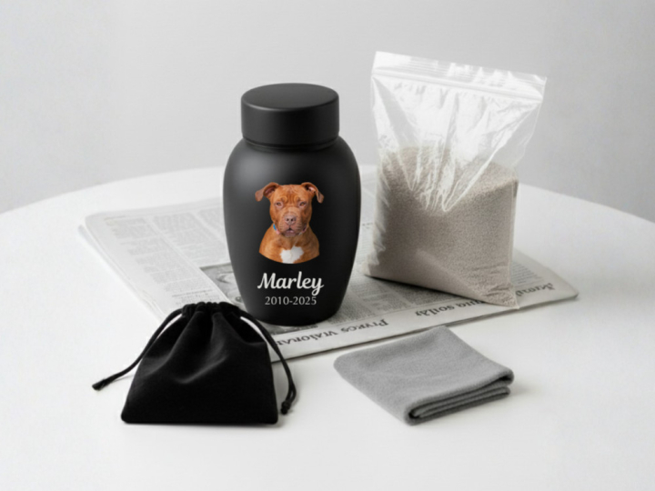 Hoe je de as van je hond in een urn doet: een stap-voor-stap handleiding voor urnen en herinneringsdoosjes voor huisdieren