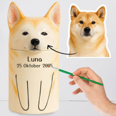 Gepersonaliseerde handgemaakte keramische...